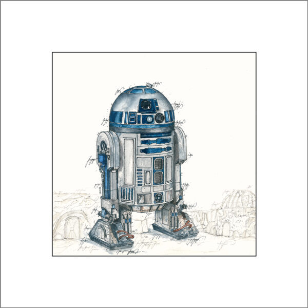 R2D2 (New Version) by Leslie G. Hunt